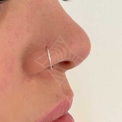 Piercing Argolinha D-Ring Nostril/Nariz